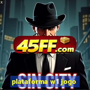 plataforma w1 jogo